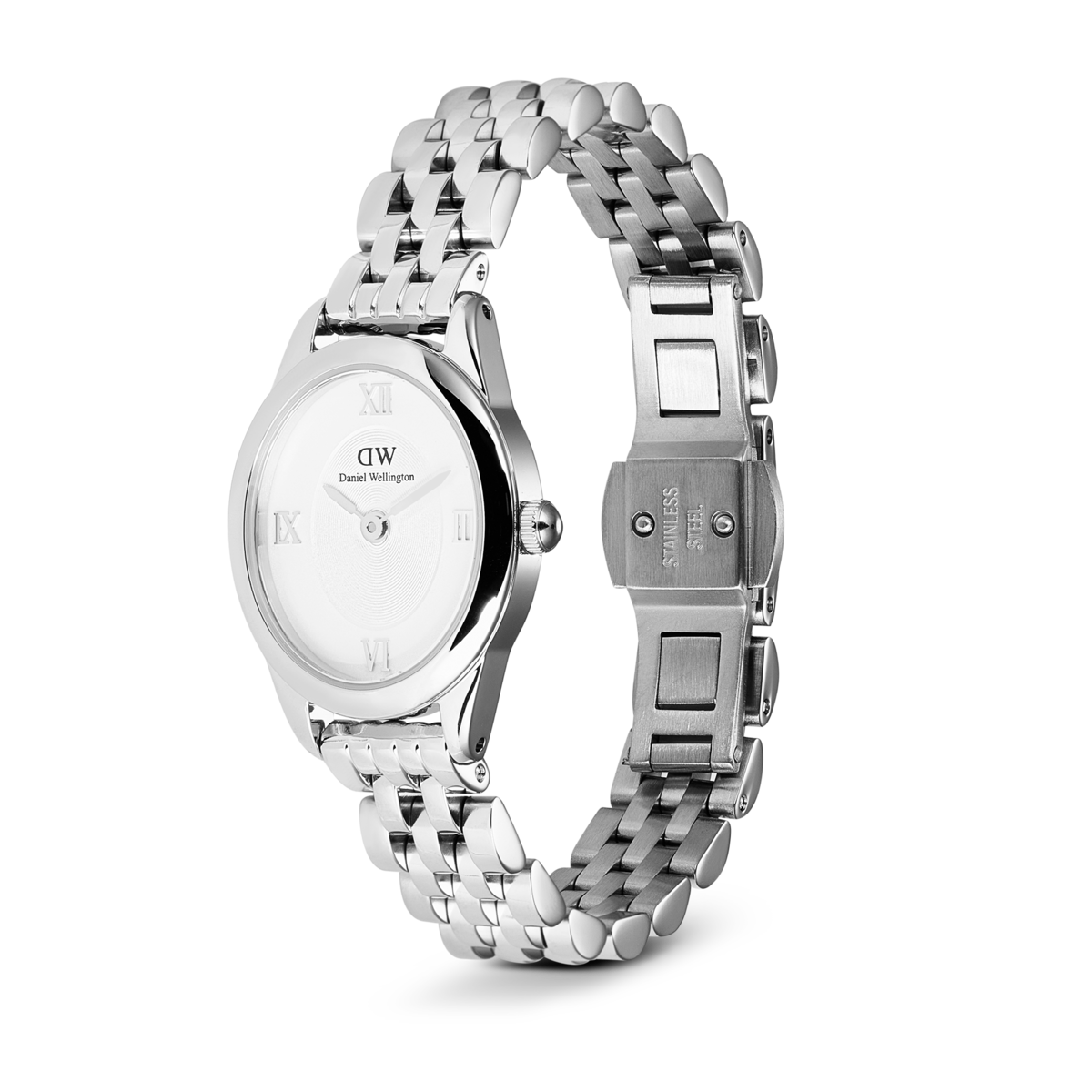 Montre Analogique OPHELIA argenté blanc argenté, DANIEL WELLINGTON