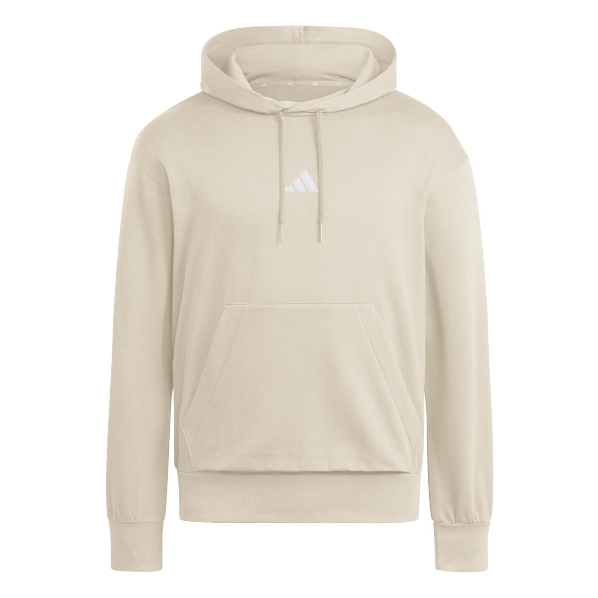Sweat com capuz em moletão Essential Feelcozy bege, ADIDAS SPORTSWEAR