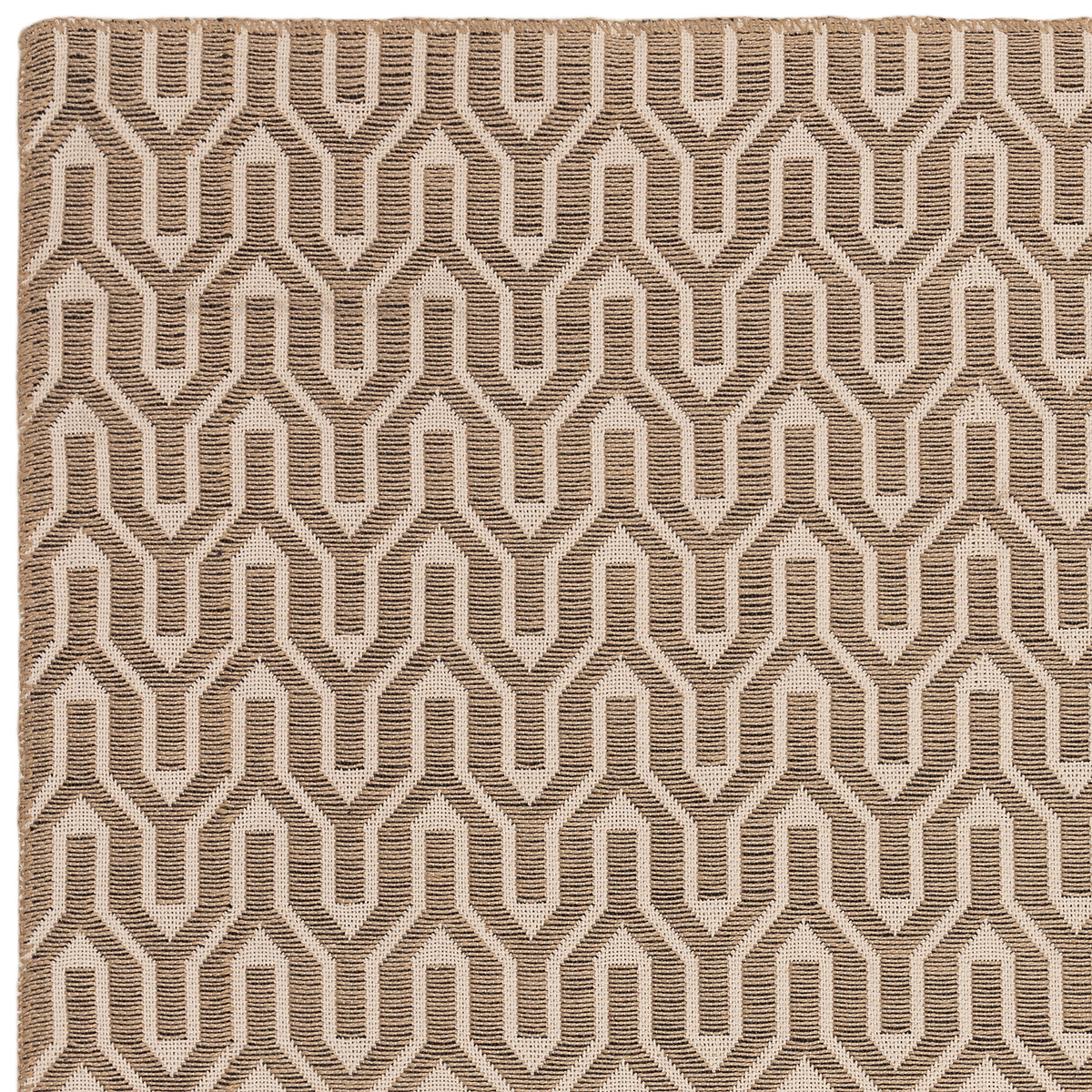 Minimalist Lattice Jute Rug cream, ÉDITÉ
