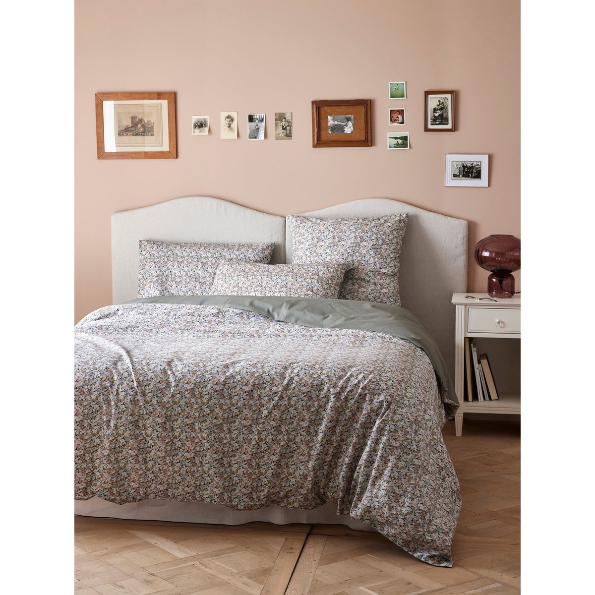 Housse de couette percale de coton et tissu Liberty "SHASTA" liberty shasta, CYRILLUS