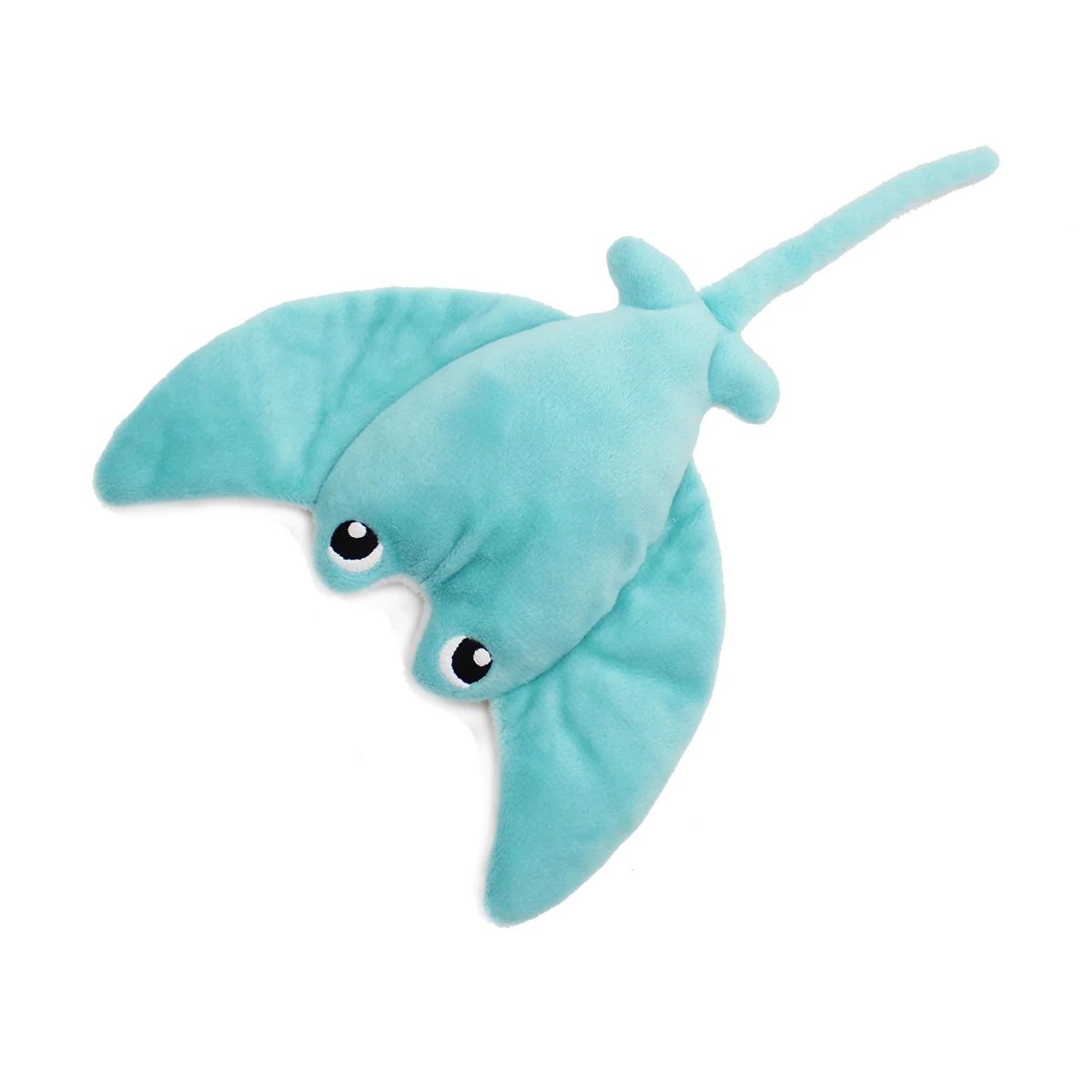 Peluche géante raie manta et son bébé aqua, LES DEGLINGOS