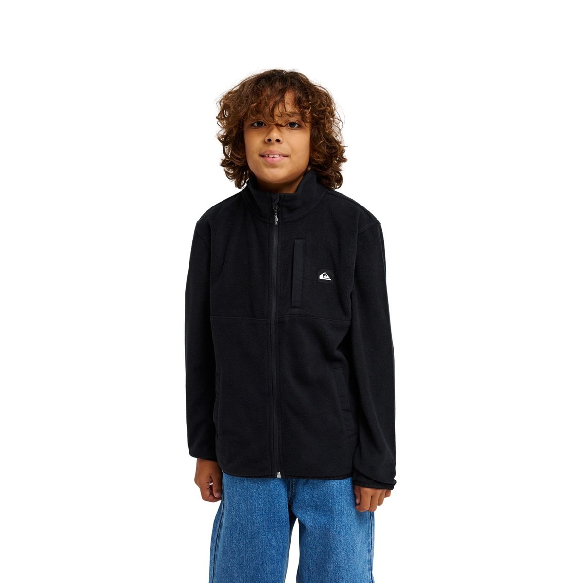Polaire zippée NO DESTINATION noir black, QUIKSILVER