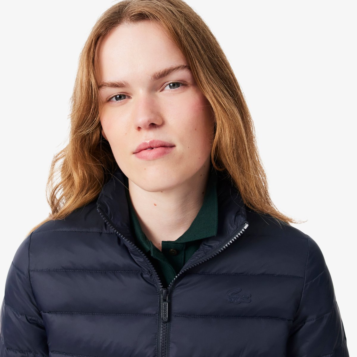 Doudoune matelassée déperlante bleu-mxq, LACOSTE