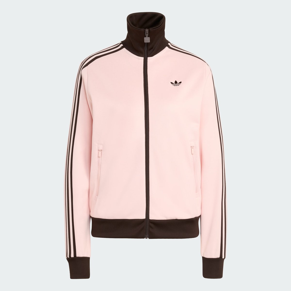 Veste De Survêtement Classic sandy pink / aurora coffee, adidas Originals