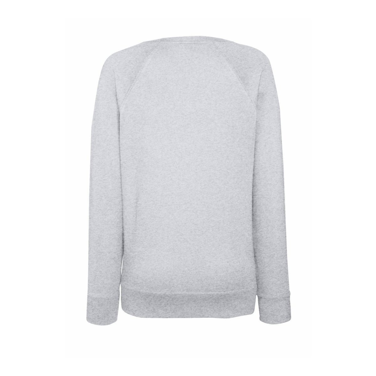 Sweat-shirt, Manches Raglan gris, FRUIT OF THE LOOM