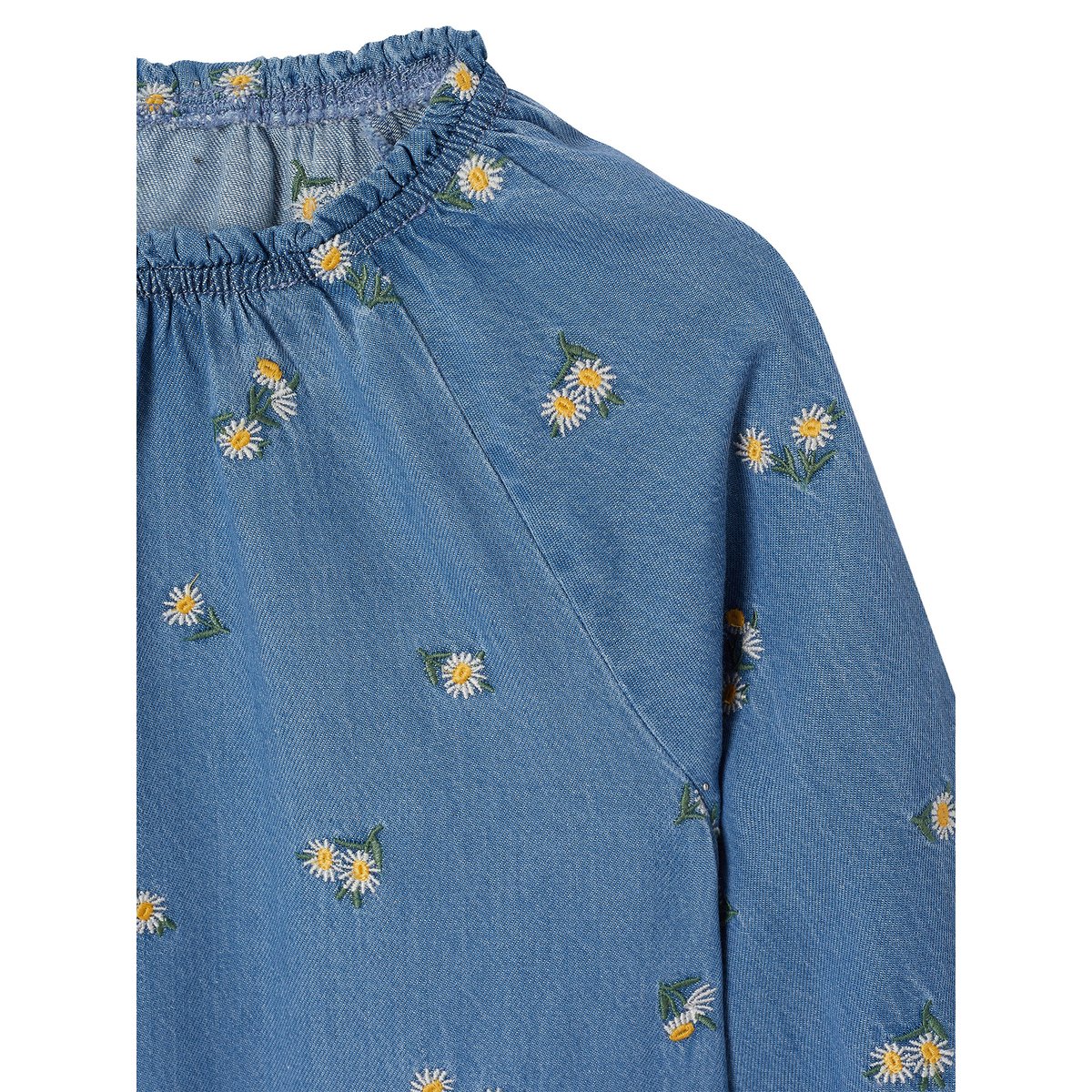 Robe denim bleu jean, VERTBAUDET