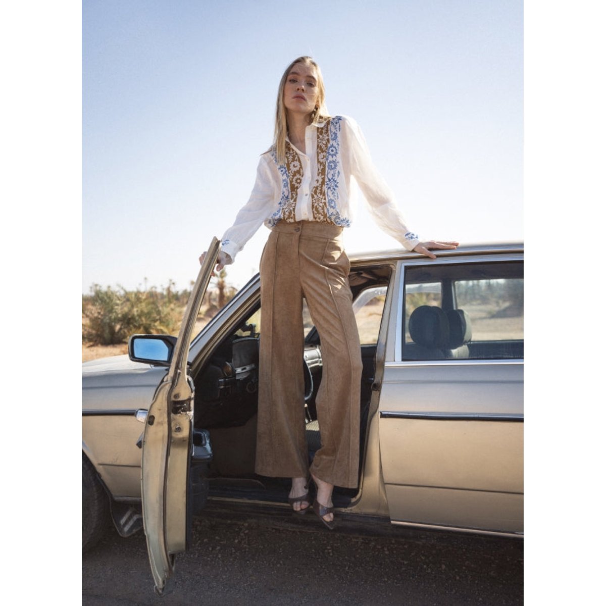 Pantalon PATRYNA camel, AN'GE
