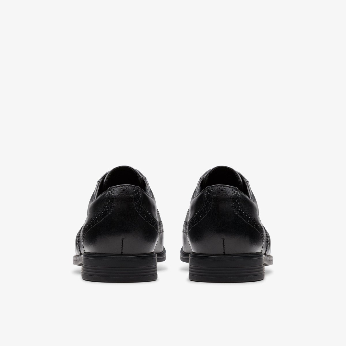 Derbies Cuir Coupe Large JONWIN WING Y noir, CLARKS