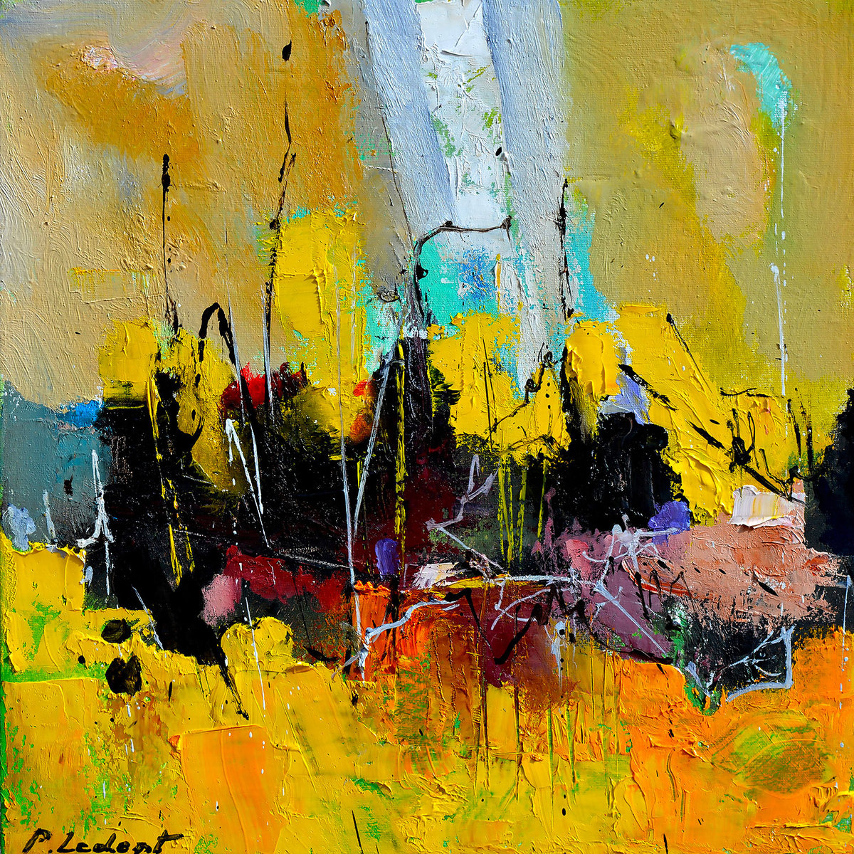 Tableau profondeur abyssale tableau alu dibond, HEXOA