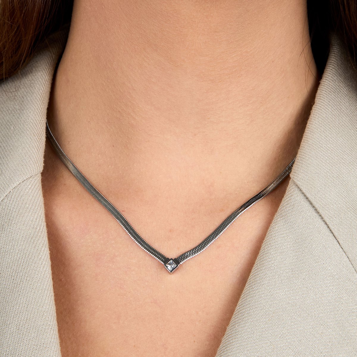 Collier GIOIA acier inoxydable, MORELLATO