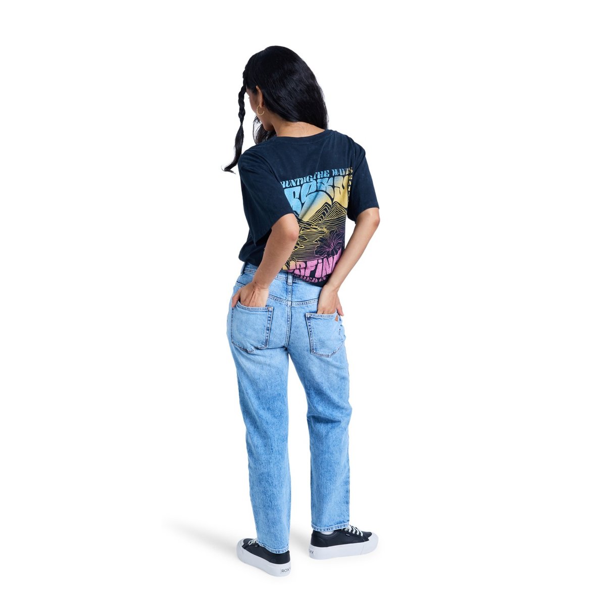 Jean droit en jean PATTI STRAIGHT BEAU. bleu beau blue, ROXY
