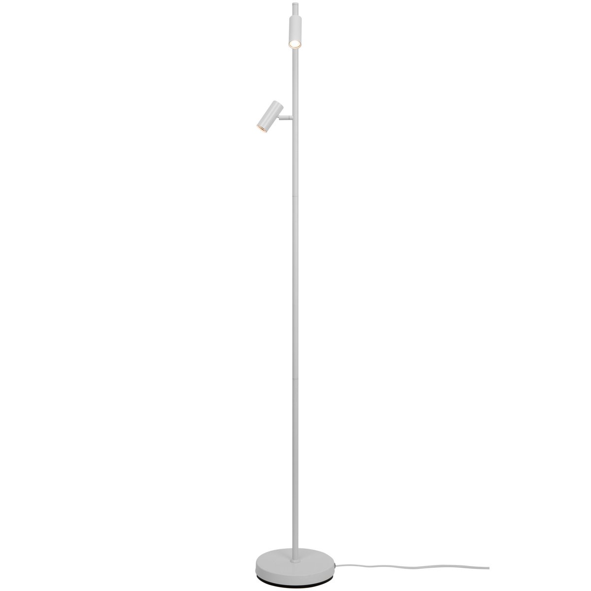 Lampadaire Adaptable et Minimaliste en Métal, OMARI blanc, NORDLUX