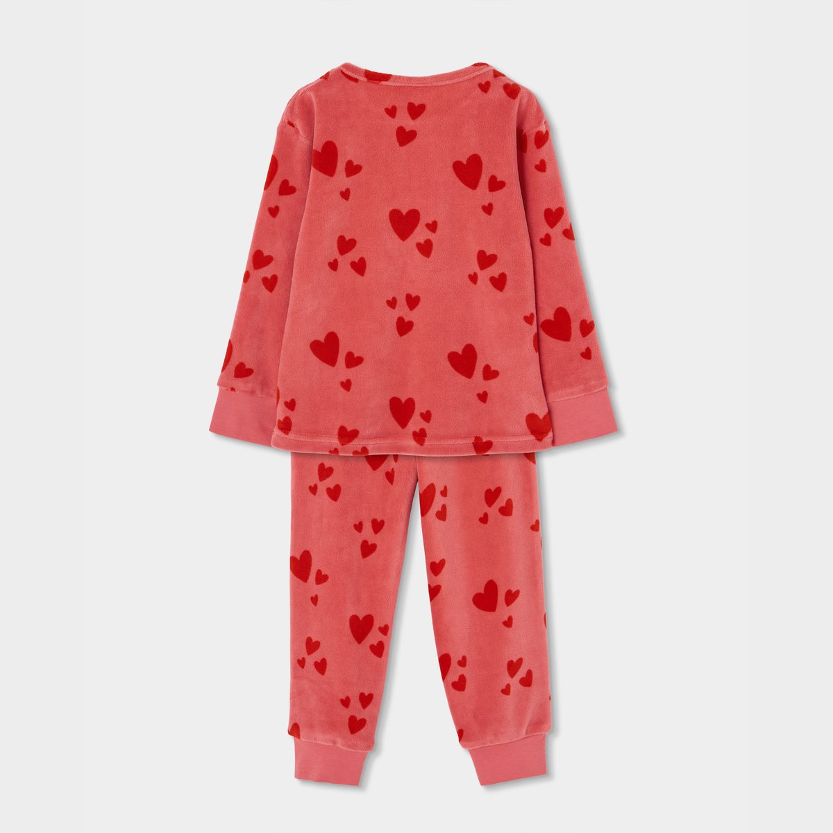 Pyjama en molleton fille imprimé multicolore, BOBOLI