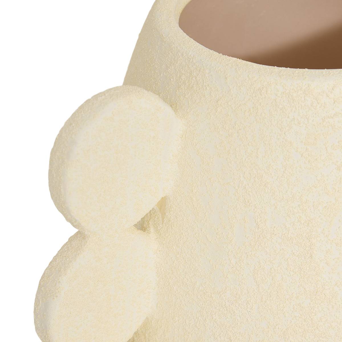 Vase en dolomite NYER crème, ATMOSPHERA