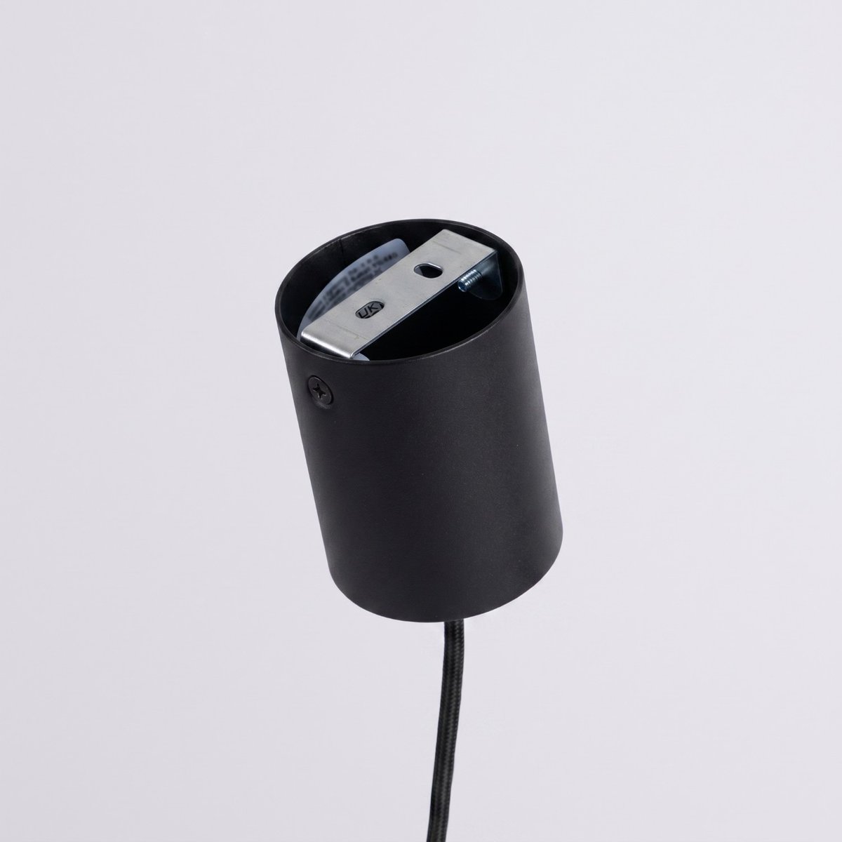 Suspension Aluminium Noir Gx53 1 AURA noir, EDEN