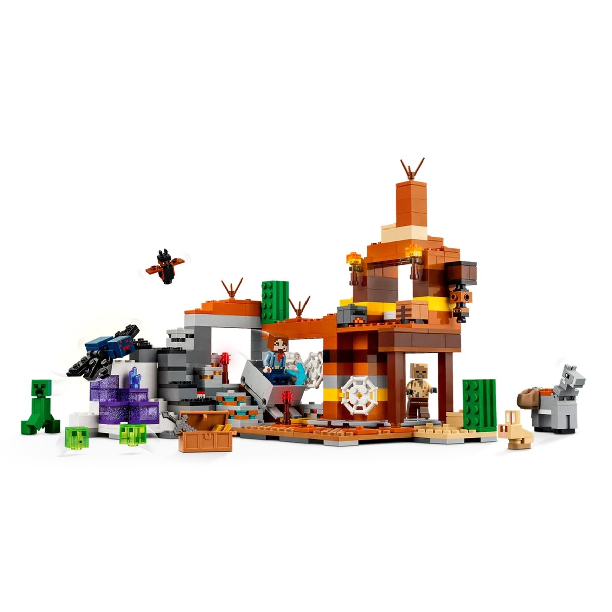 Minecraft La mine des Badlands v019845, LEGO