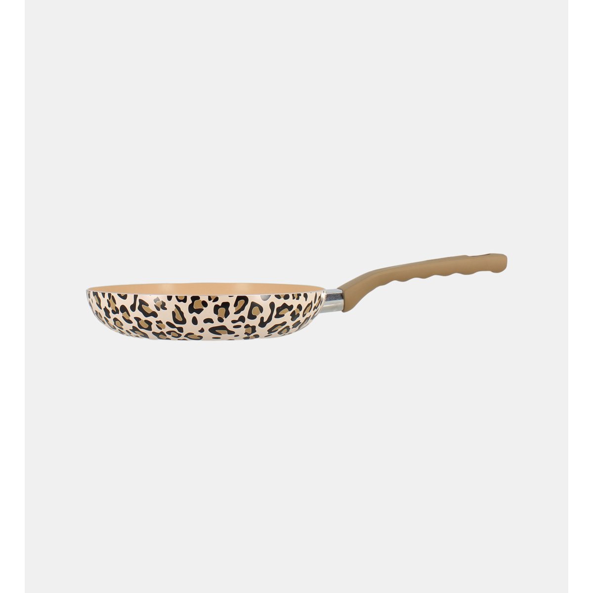 Poêle 24cm en aluminium recyclé, LEOPARD léopard, MENASTYL