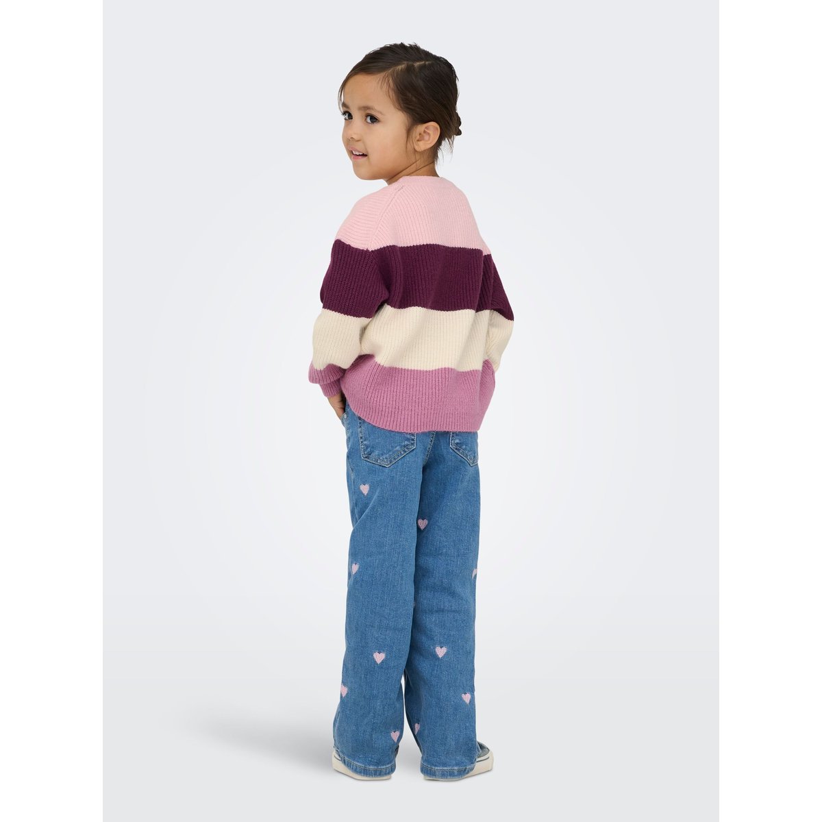 Pull En Maille mauve wine, KIDS ONLY