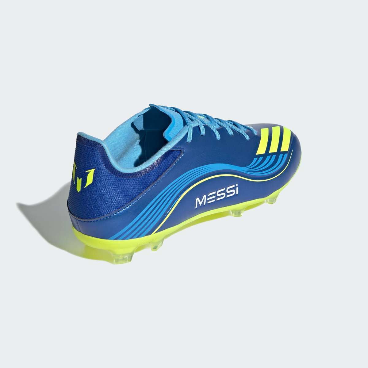 Chaussure F50 Messi League Terrain Souple/Multi-Surfaces royal blue / solar yellow / semi blue burst, adidas Performance