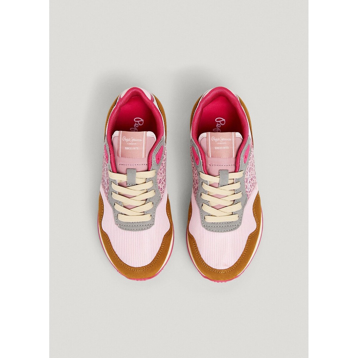 LONDON CHIC sneakers roze, PEPE JEANS