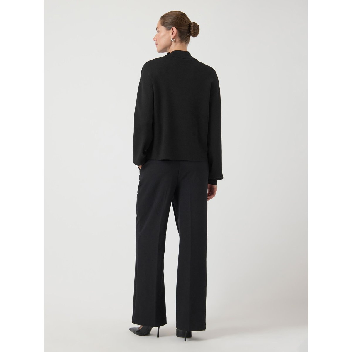 Pull En Maille noir - black, YAS
