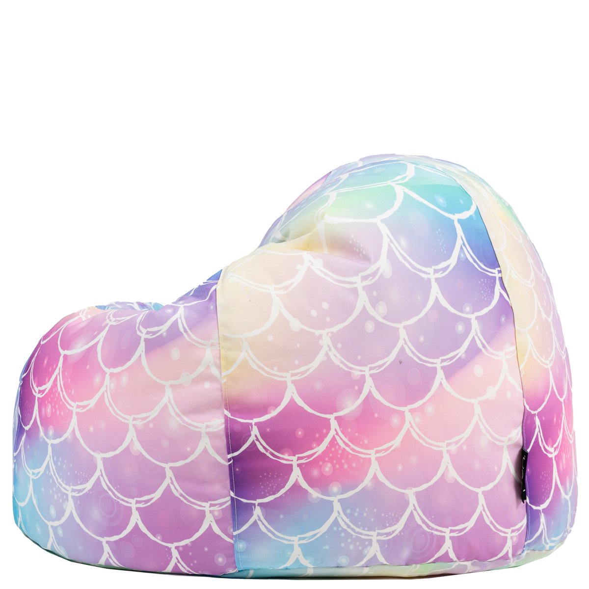 Pouf classique large enfant intérieur extérieur à imprimé ludique Oeko-Tex® - KINGSTON sirène, ICON