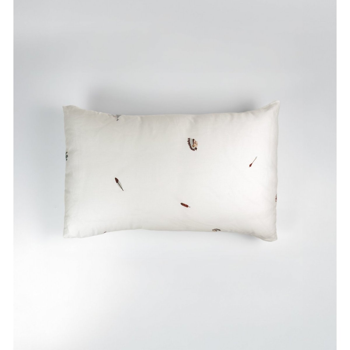 Taie d'oreiller en coton bio, PETITE PLUME petite plume, KADOLIS
