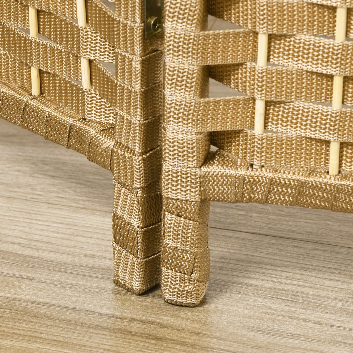 Cloison de séparation Bois de pin Bois beige, HOMCOM