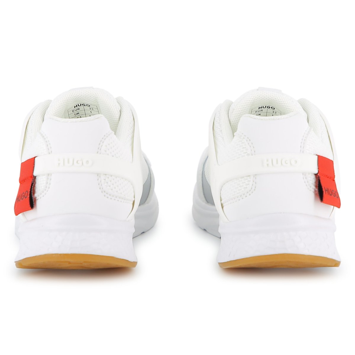 Basket à lacets blanc, HUGO KIDSWEAR
