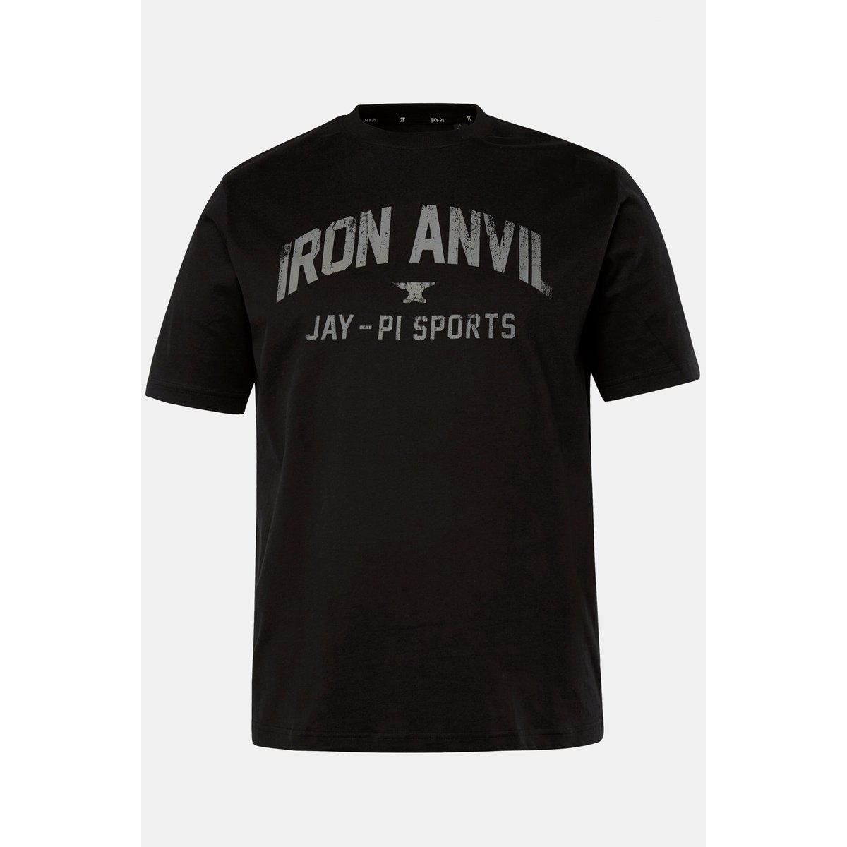 T-shirt Iron Anvil, collection Fitness noir, JP1880