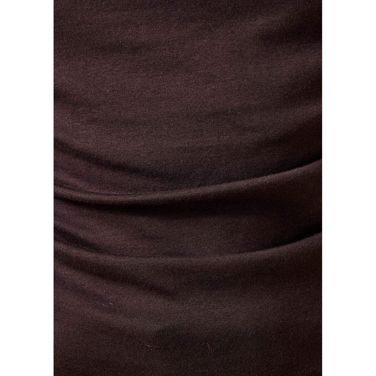 T-shirt en jersey manches longues ganache, LA FEE MARABOUTEE