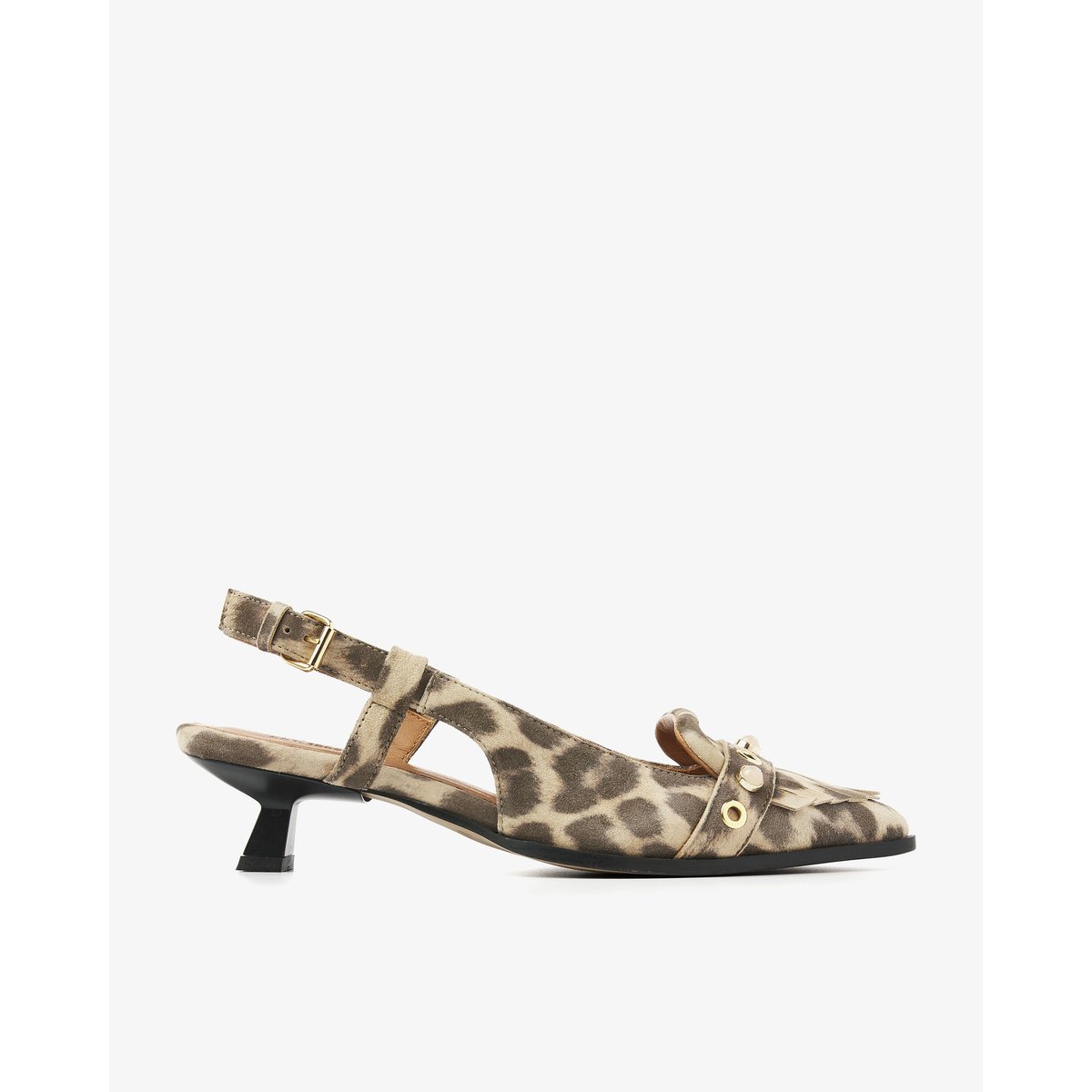 Escarpins LEA AILEEN beige,marron,leopard print, VIA VAI