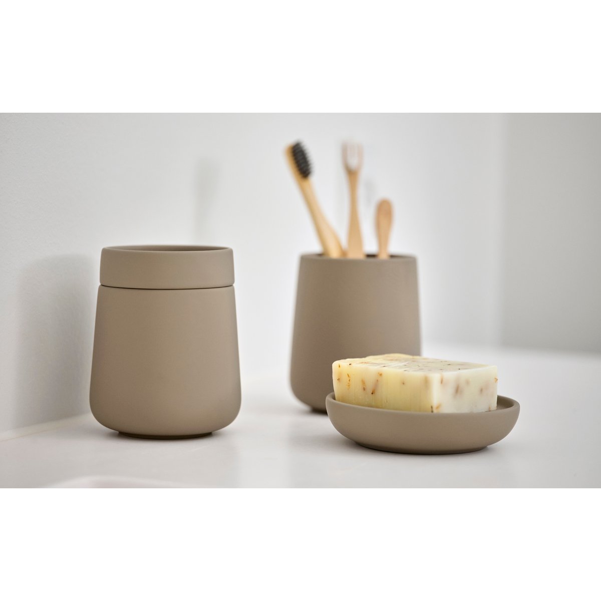 Porte-savon NOVA ONE taupe, ZONE DENMARK