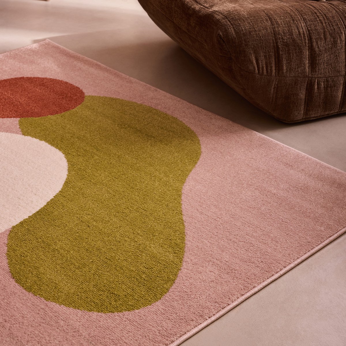 Tapis intérieur abstrait multicolore EUPHORIA multicolore, NAZAR RUGS