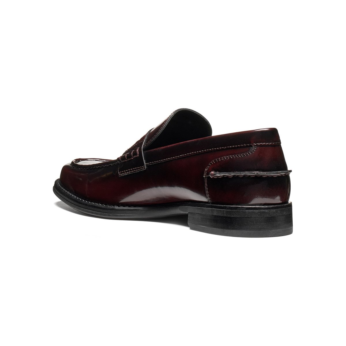 Mocassins U ELLMOOR bordeaux foncé, GEOX