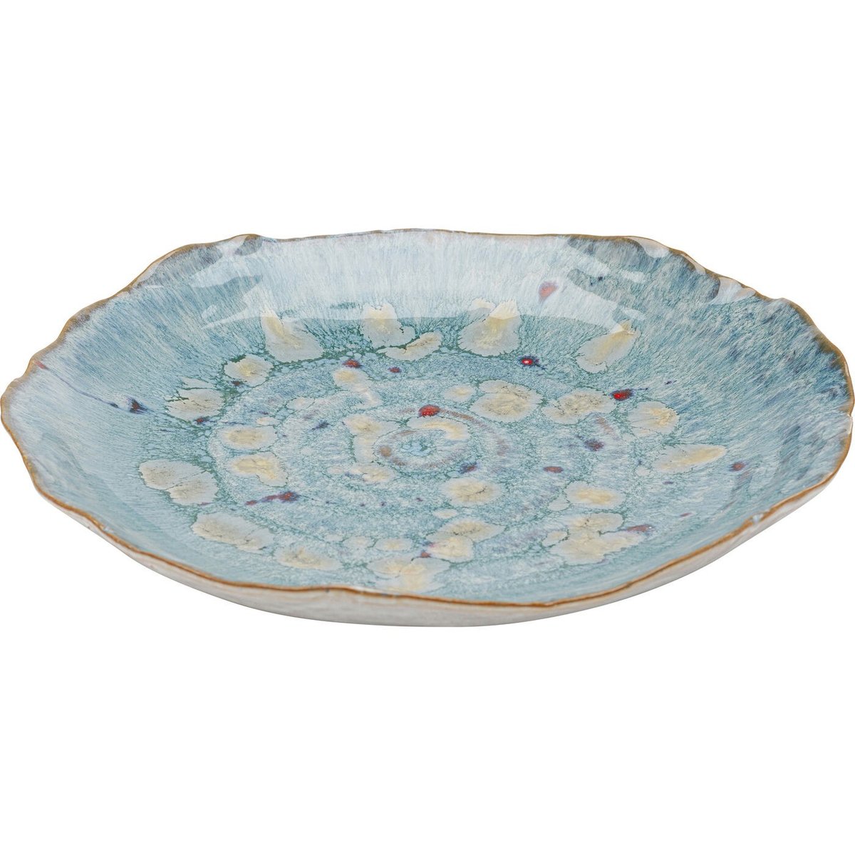 Assiette, MINA bleu, KARE DESIGN