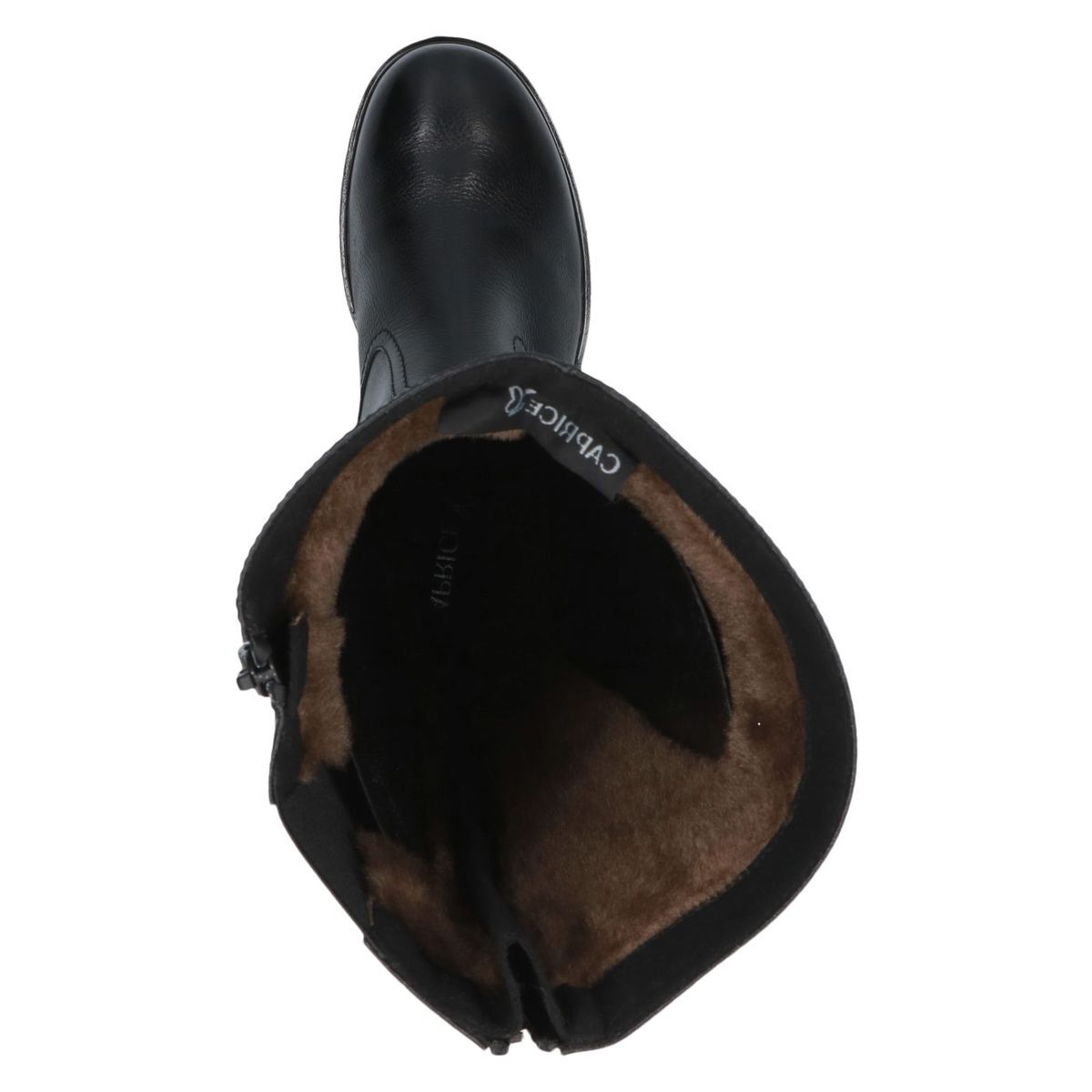 Bottes fourée noir nappa, CAPRICE