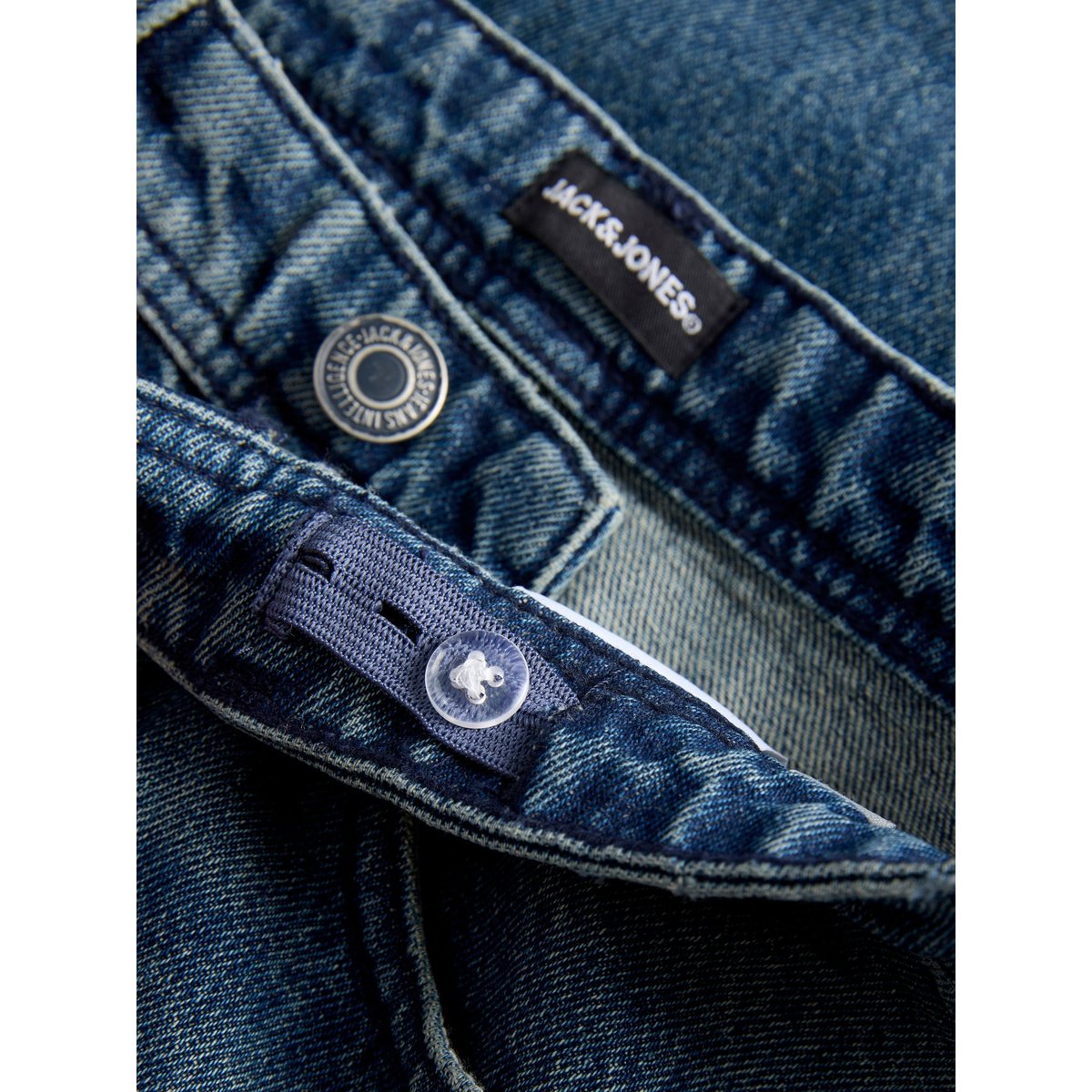 Jeans À Coupe Tonneau blue denim 1, JACK & JONES JUNIOR