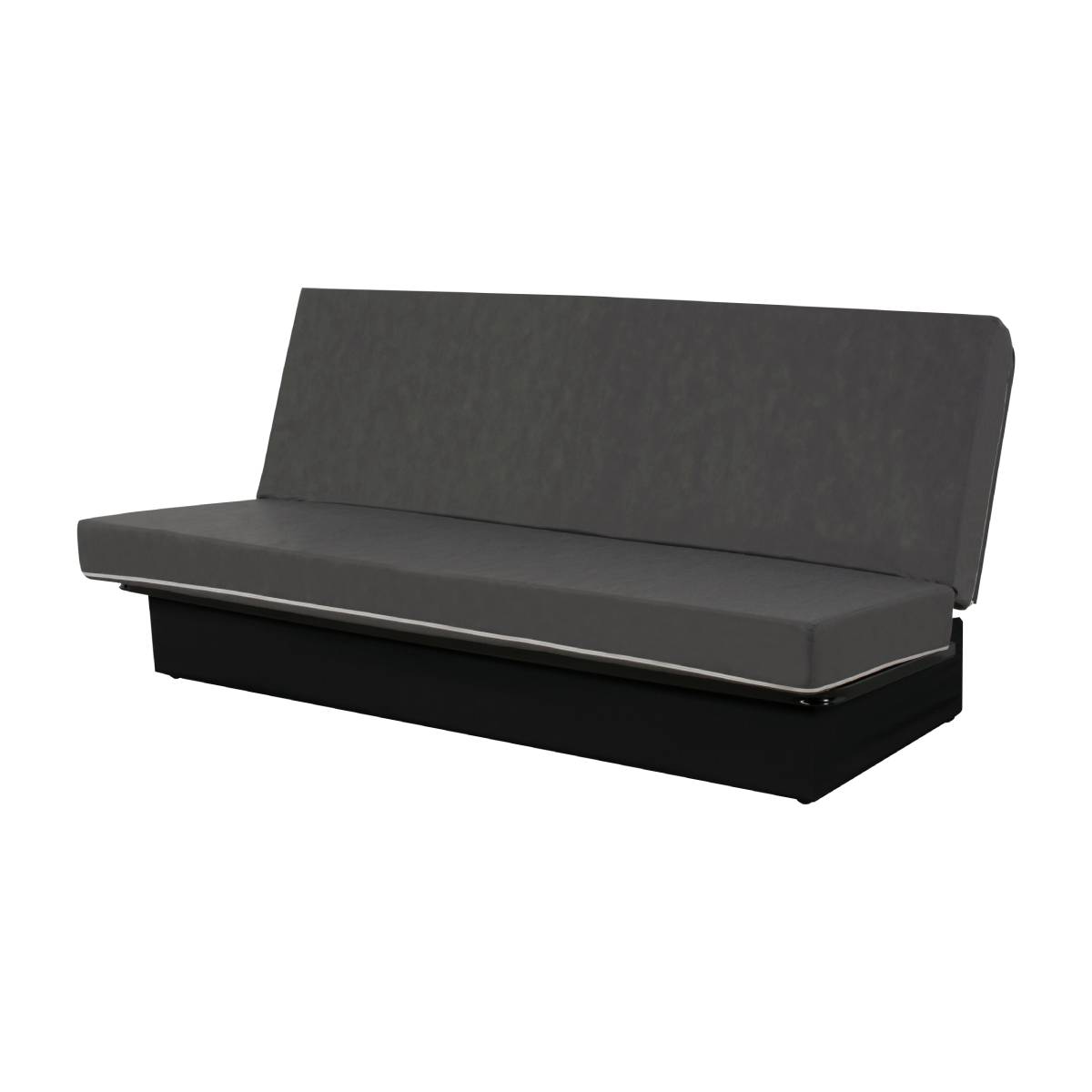 Banquette CC MARSEILLE 120x190, gris autres, RELAXIMA