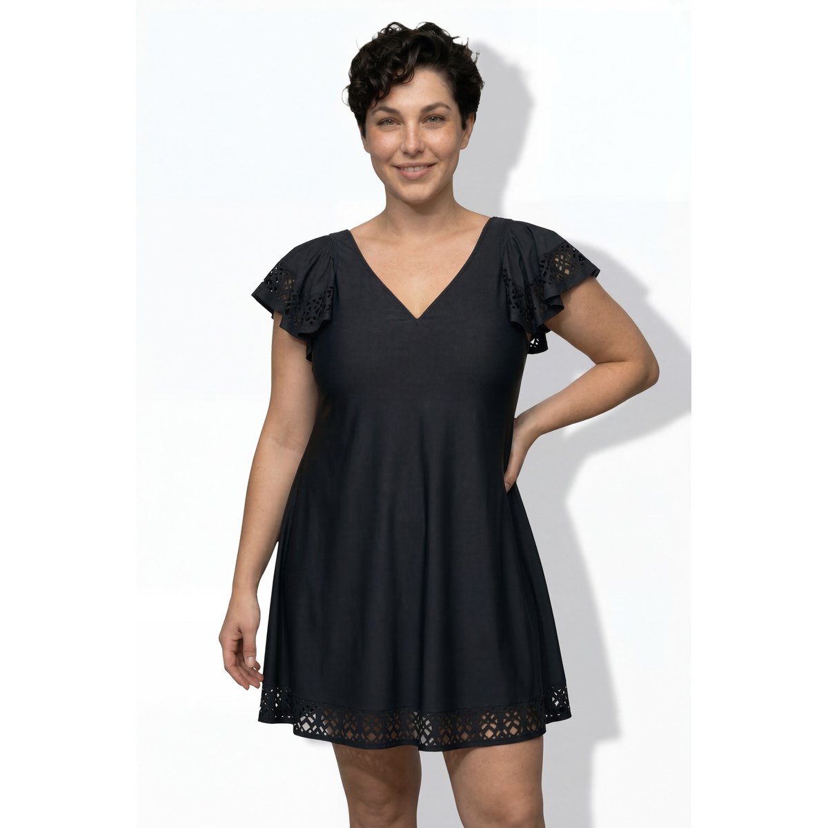 Robe de bain noir, ULLA POPKEN