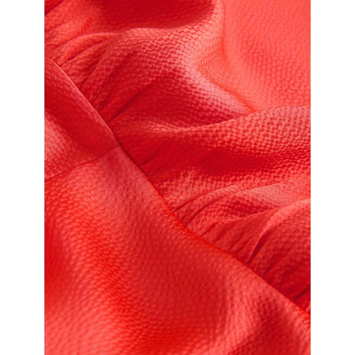 Robe mi-longue style foulard en satin rose corail, NEXT