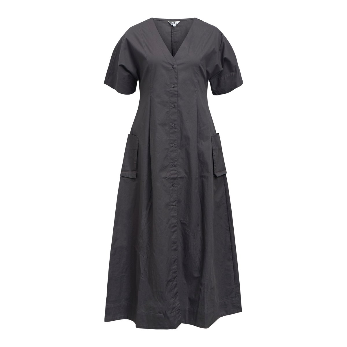 Robe Longue gris - gunmetal1, OBJECT