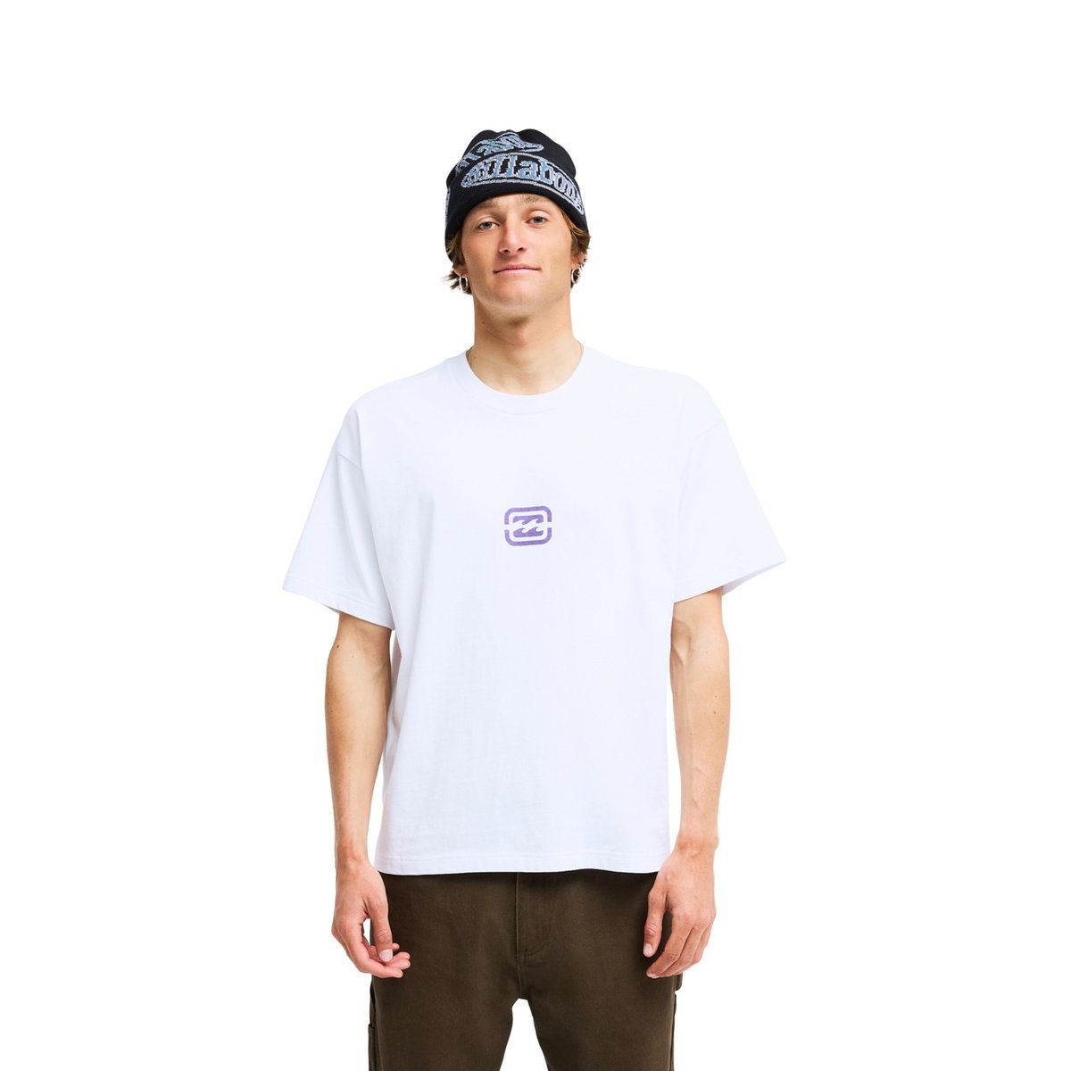 T shirt manches courtes BRACKET OG blanc white, BILLABONG