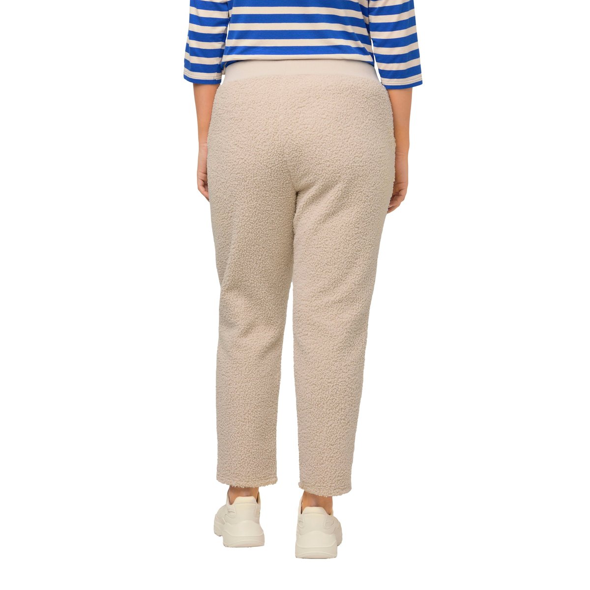 Pantalon en polaire très douce vanille, ULLA POPKEN