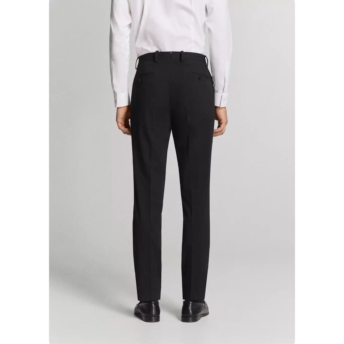 Pantalon costume Parí super slim-fit noir, MANGO MAN