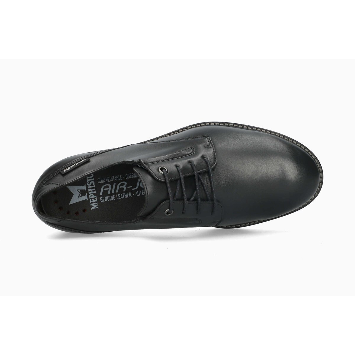 Derbies en cuir FILIP noir 514, MEPHISTO