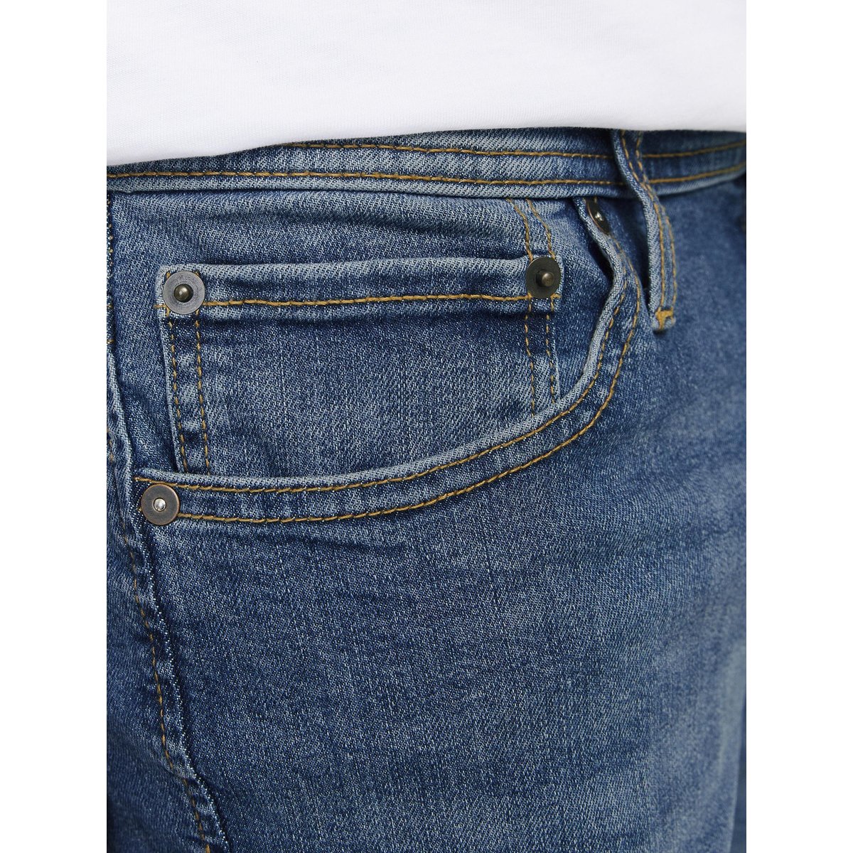 Jean Coupe Tapered blue denim, JACK & JONES
