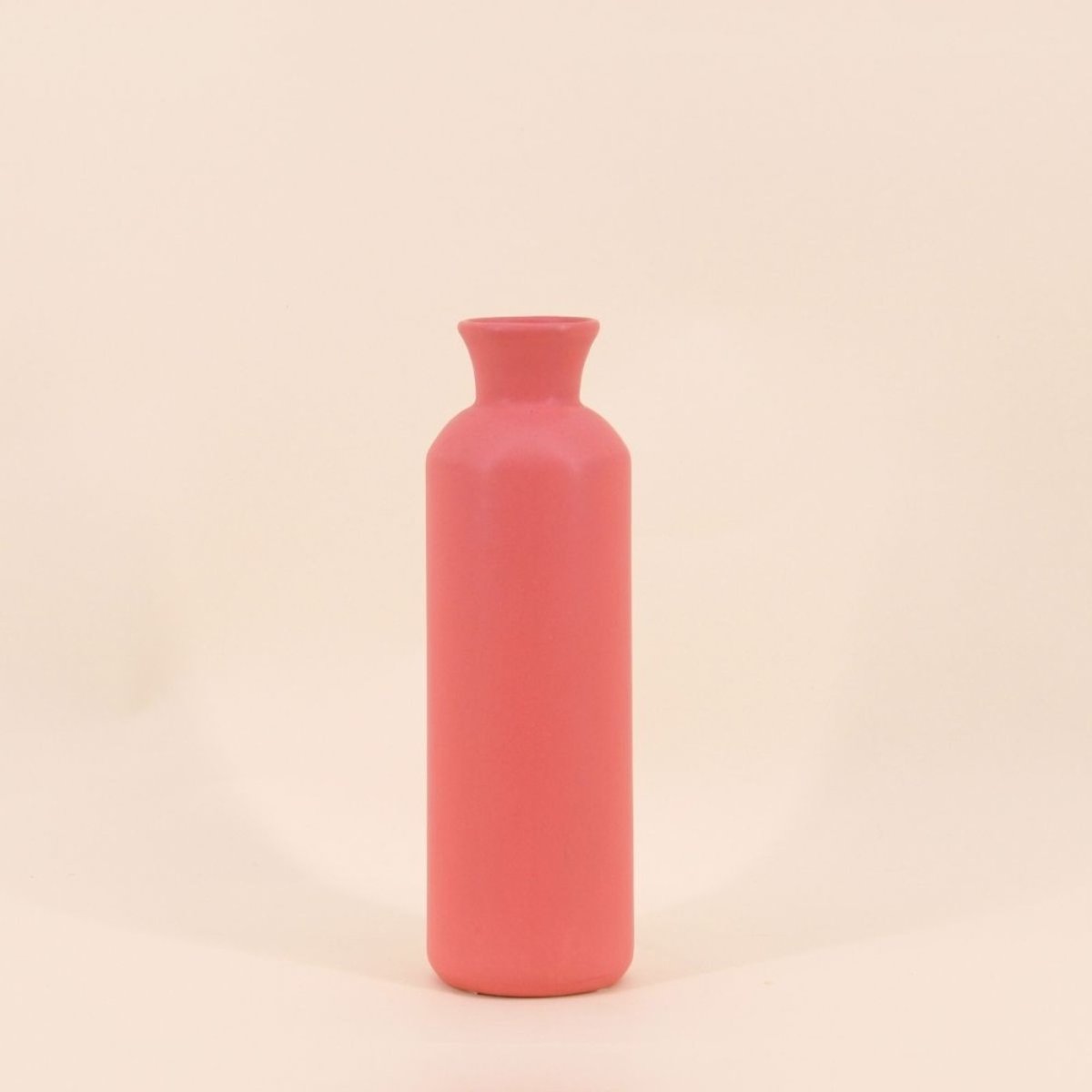 Vase en céramique, H27cm rose, ORNAMI