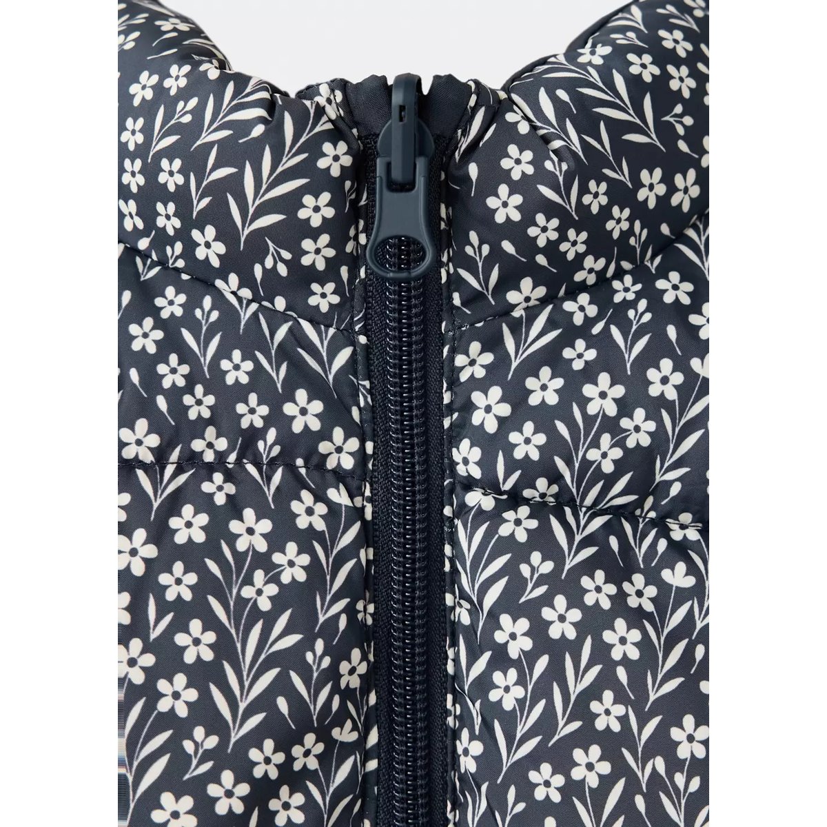 Gilet matelassé réversible bleu marine, MANGO BABY