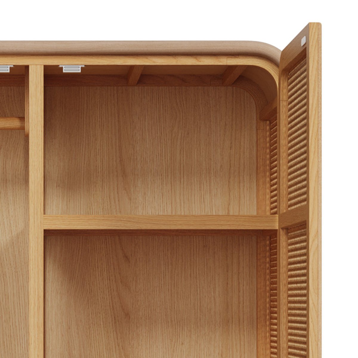 Armoire en bois massif de pin et de teck - ALATA marron clair, MAISON PAVANE